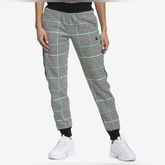 Champion Academia Sweatpants Houndstooth Women's XS - Picture 1 of 14